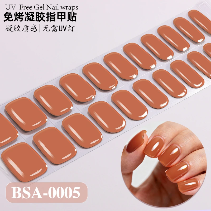Bandes gel BSA-0005, collection GLAMËA Beauty