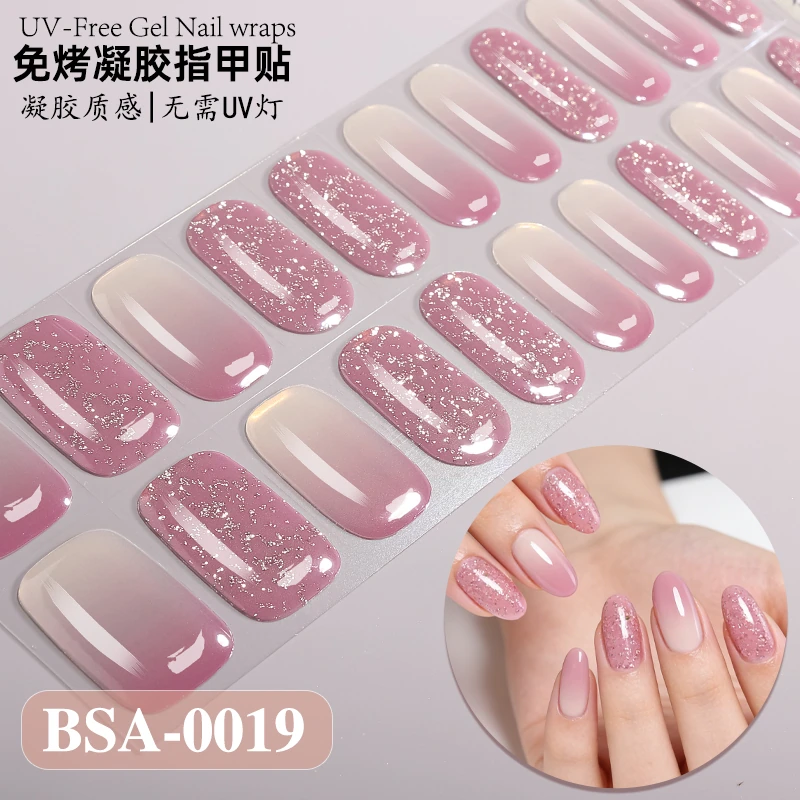 Bandes gel BSA-0019, collection GLAMËA Beauty