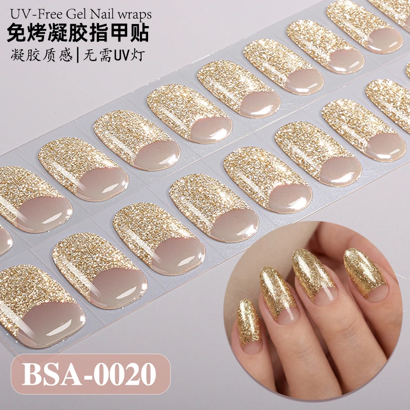 Bandes gel BSA-0020, collection GLAMËA Beauty