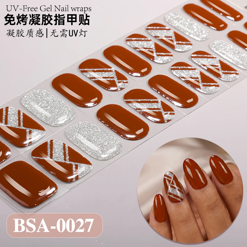 Bandes gel BSA-0027, collection GLAMËA Beauty