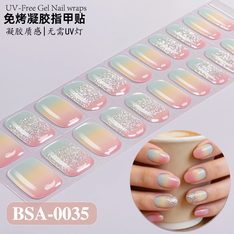 Bandes gel BSA-0035, collection GLAMËA Beauty