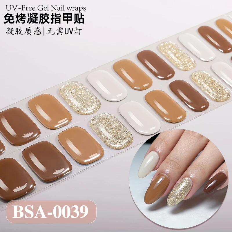 Bandes gel BSA-0039, collection GLAMËA Beauty