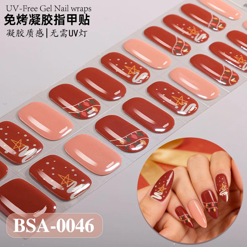 Bandes gel BSA-0046, collection GLAMËA Beauty