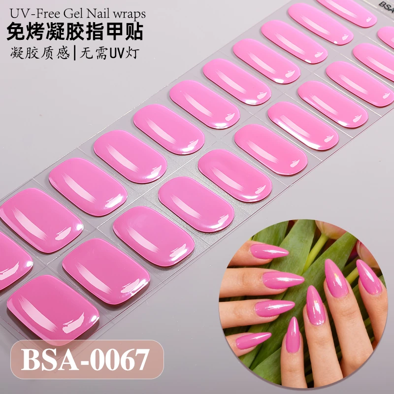 Bandes gel BSA-0067, collection GLAMËA Beauty