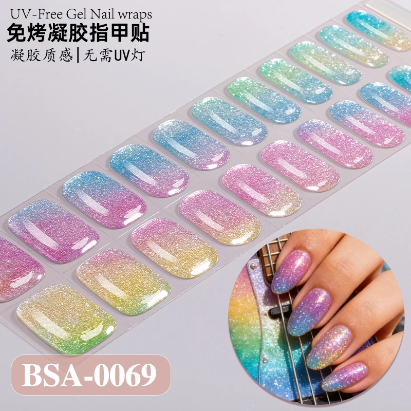 Bandes gel BSA-0069, collection GLAMËA Beauty
