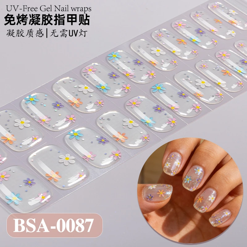 Bandes gel BSA-0087, collection GLAMËA Beauty