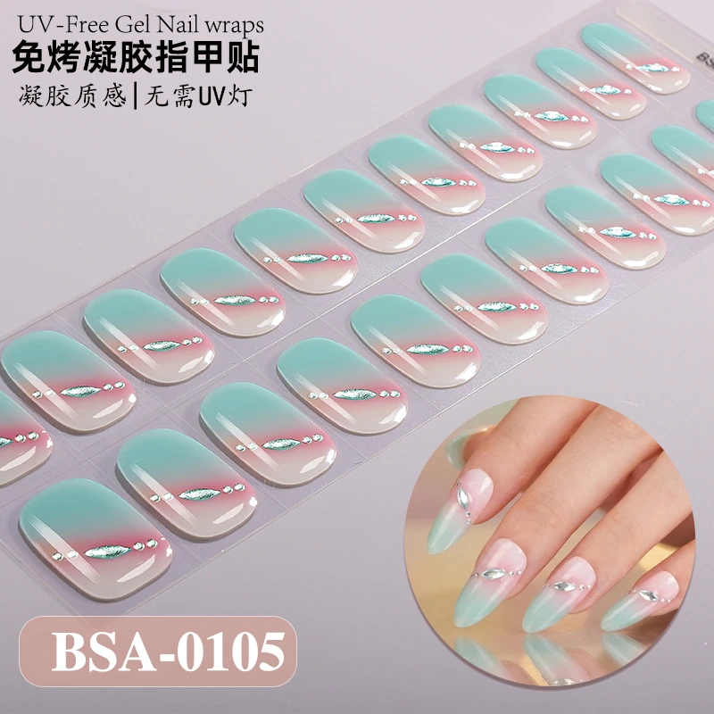 Bandes gel BSA-0105, collection GLAMËA Beauty