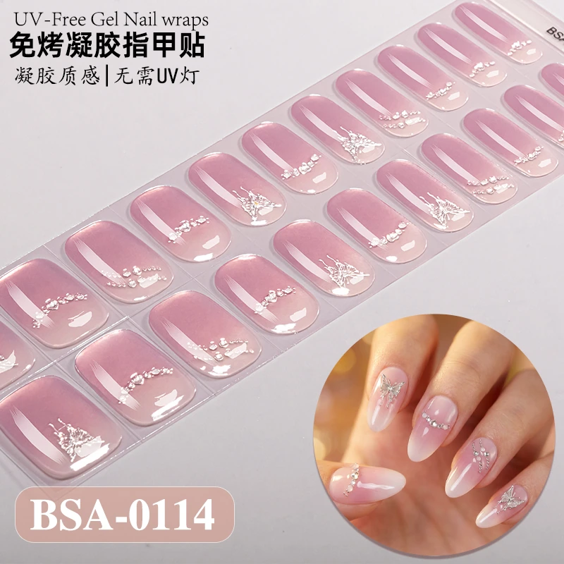 Bandes gel BSA-0114, collection GLAMËA Beauty