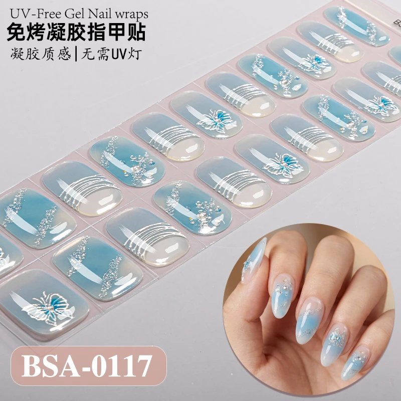 Bandes gel BSA-0117, collection GLAMËA Beauty