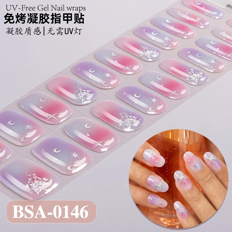 Bandes gel BSA-0146, collection GLAMËA Beauty