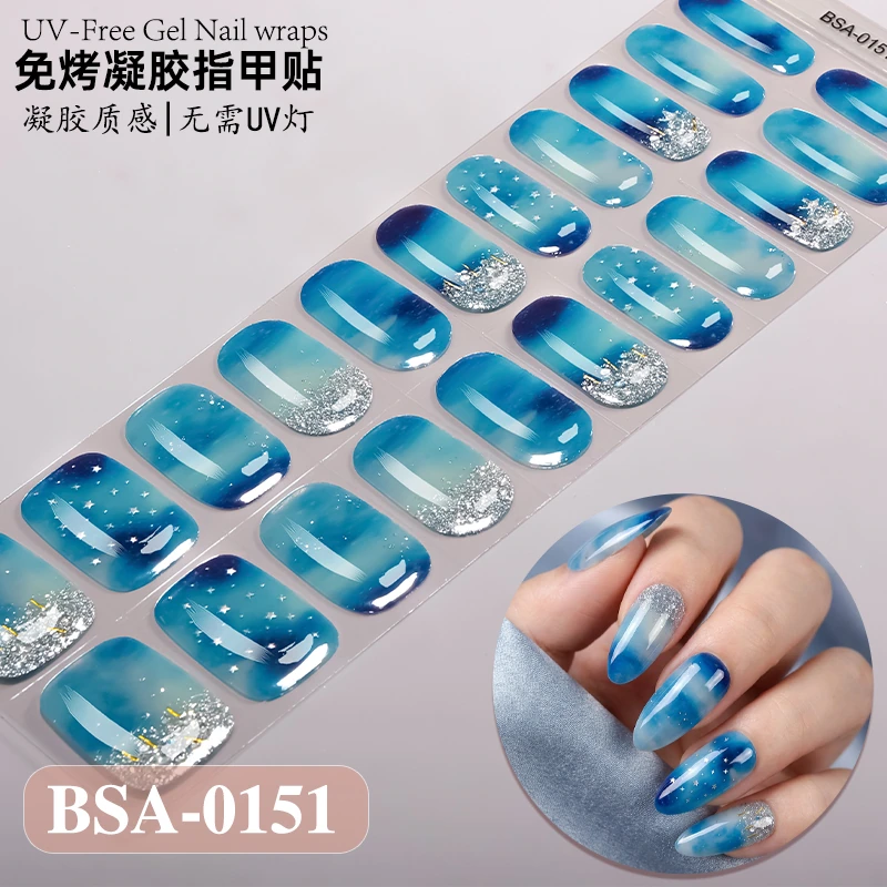 Bandes gel BSA-0151, collection GLAMËA Beauty