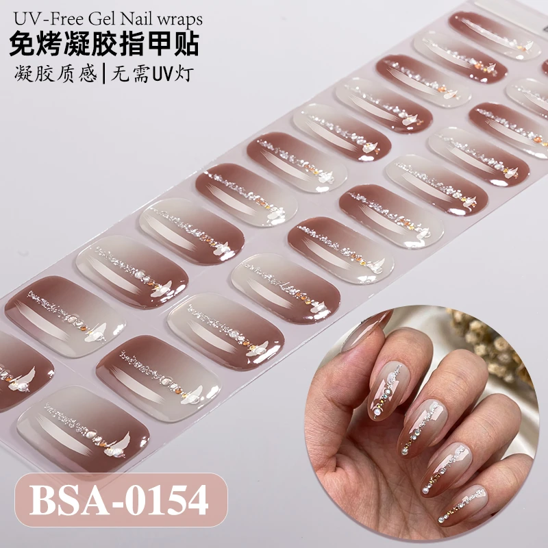 Bandes gel BSA-0154, collection GLAMËA Beauty