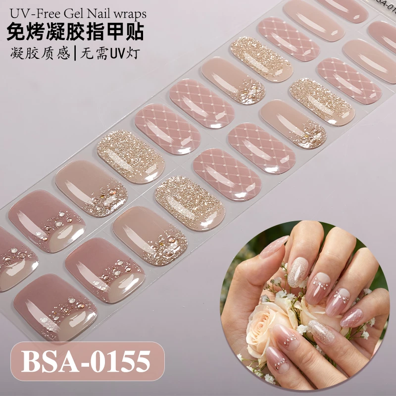 Bandes gel BSA-0155, collection GLAMËA Beauty