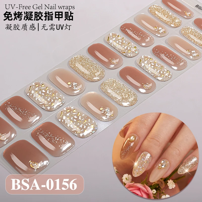 Bandes gel BSA-0156, collection GLAMËA Beauty