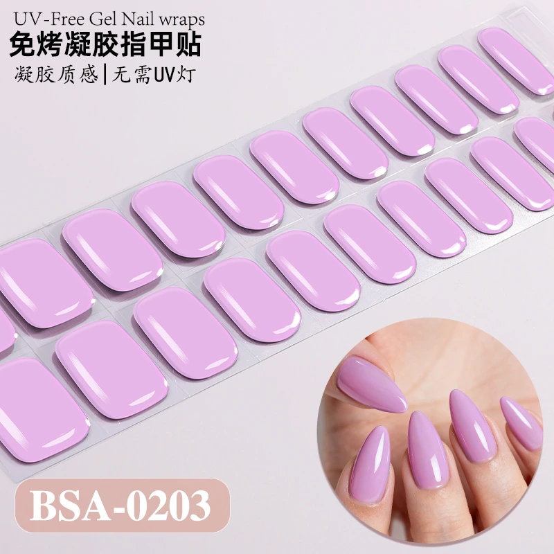 Bandes gel BSA-0203, collection GLAMËA Beauty