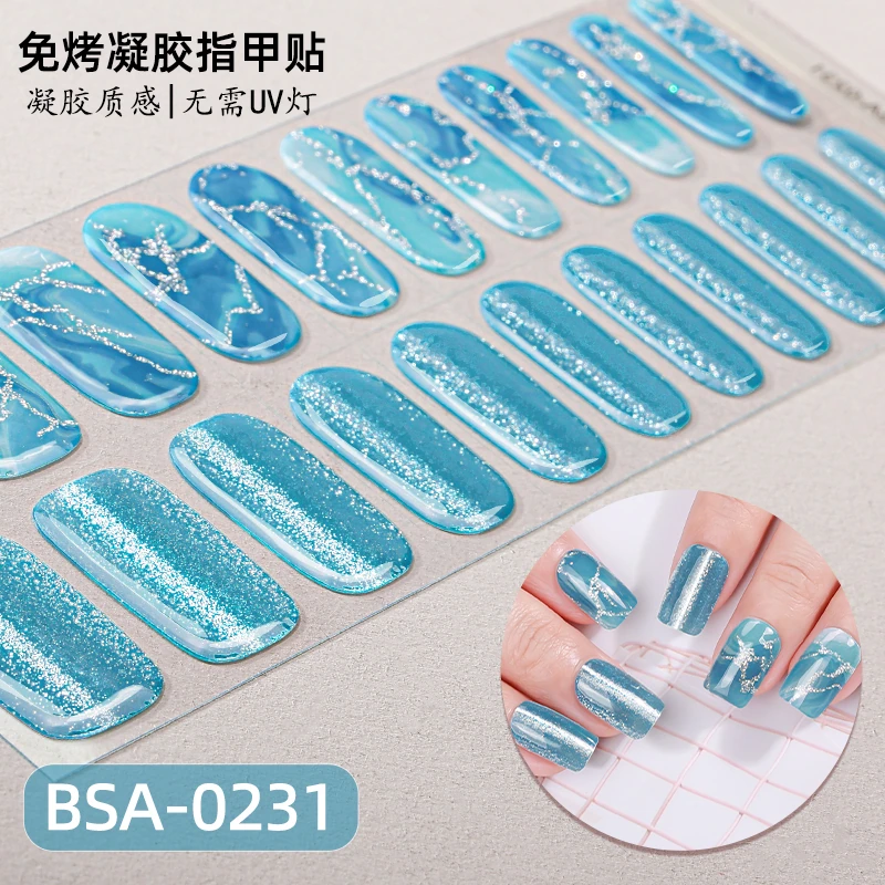 Bandes gel BSA-0231, collection GLAMËA Beauty
