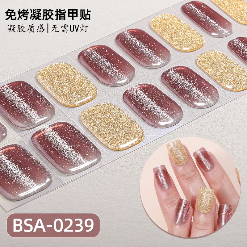 Bandes gel BSA-0239, collection GLAMËA Beauty