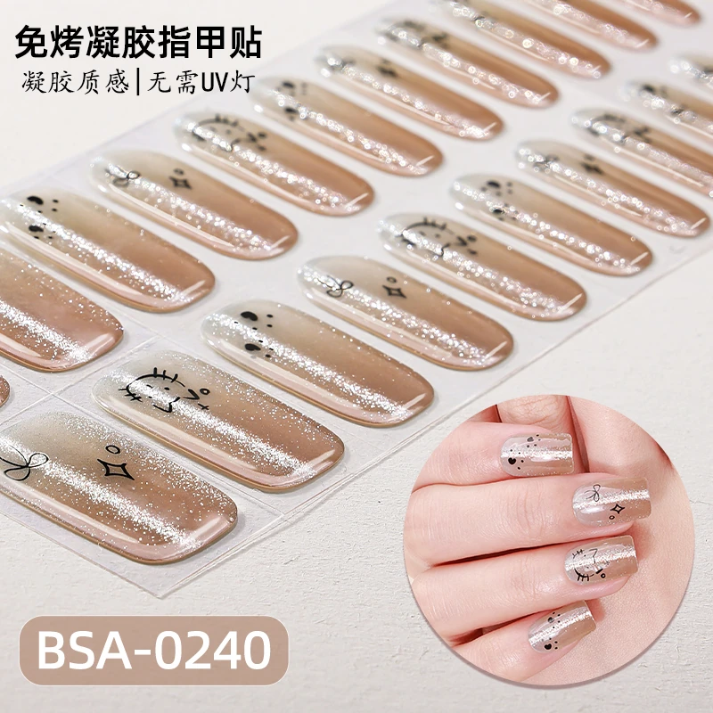 Bandes gel BSA-0240, collection GLAMËA Beauty