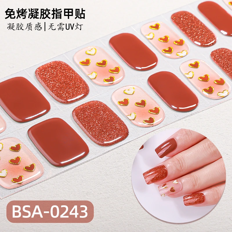 Bandes gel BSA-0243, collection GLAMËA Beauty