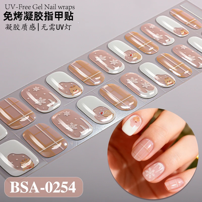 Bandes gel BSA-0254, collection GLAMËA Beauty