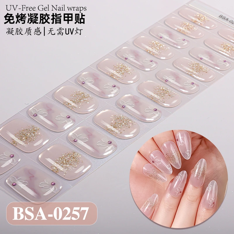 Bandes gel BSA-0257, collection GLAMËA Beauty