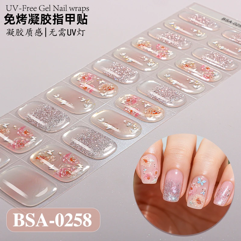 Bandes gel BSA-0258, collection GLAMËA Beauty