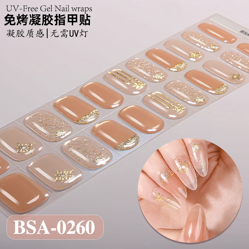 Bandes gel BSA-0260, collection GLAMËA Beauty