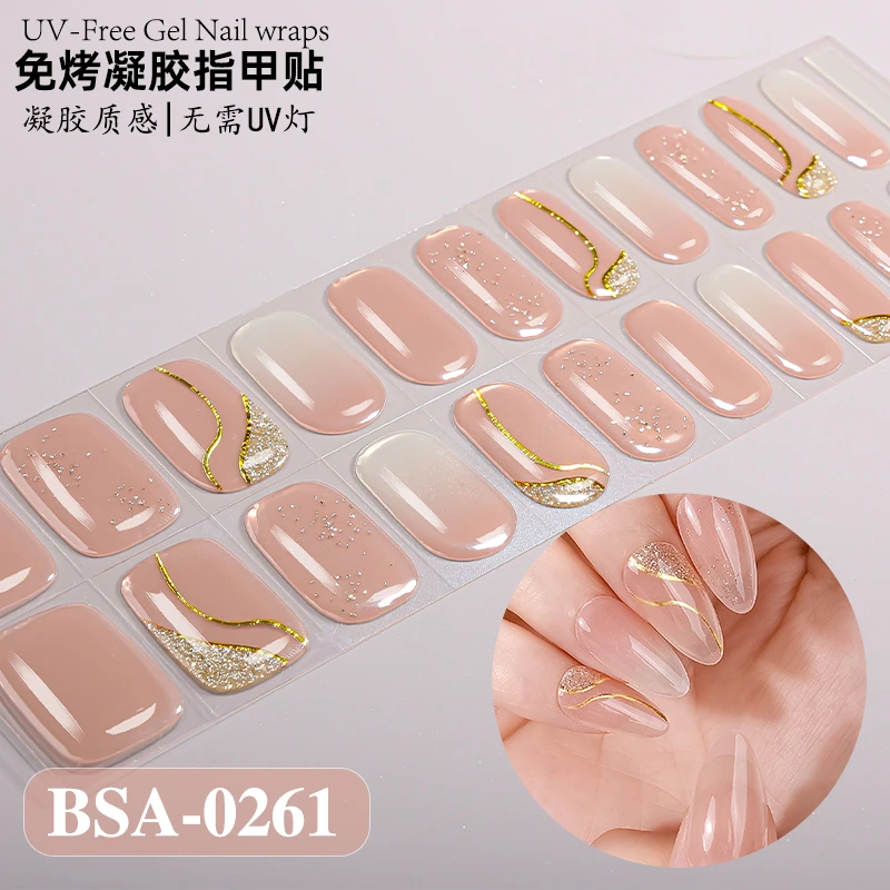 Bandes gel BSA-0261, collection GLAMËA Beauty