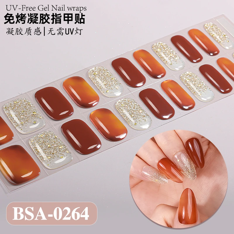 Bandes gel BSA-0264, collection GLAMËA Beauty
