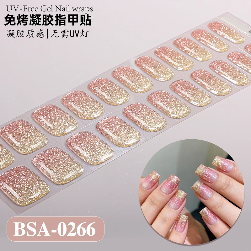 Bandes gel BSA-0266, collection GLAMËA Beauty