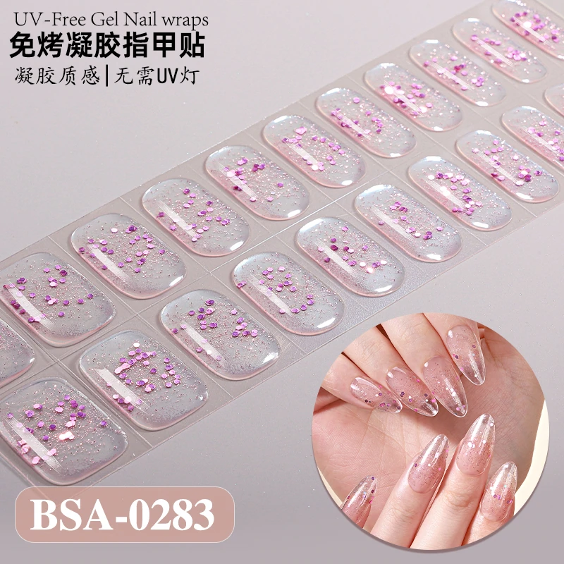 Bandes gel BSA-0283, collection GLAMËA Beauty