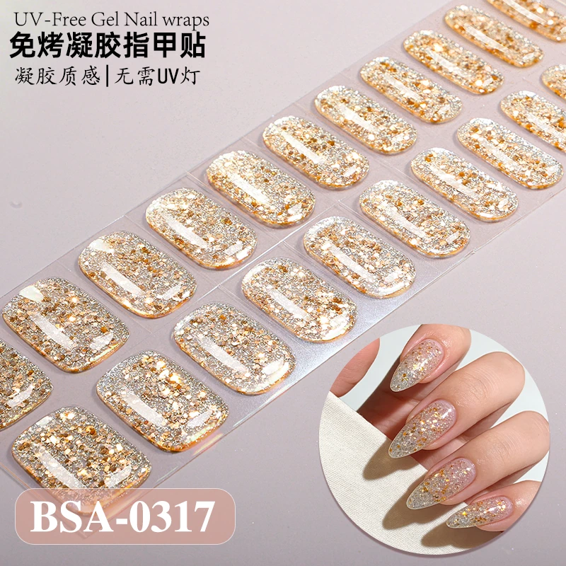 Bandes gel BSA-0317, collection GLAMËA Beauty