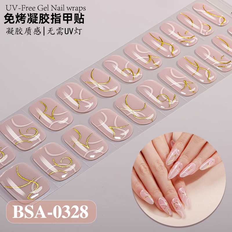 Bandes gel BSA-0328, collection GLAMËA Beauty