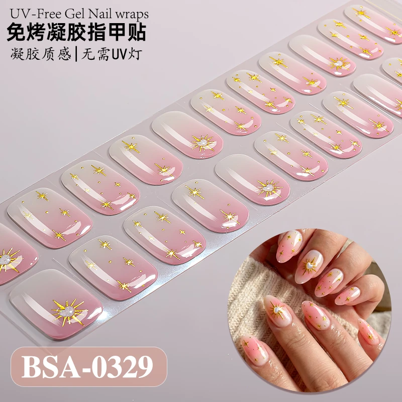 Bandes gel BSA-0329, collection GLAMËA Beauty