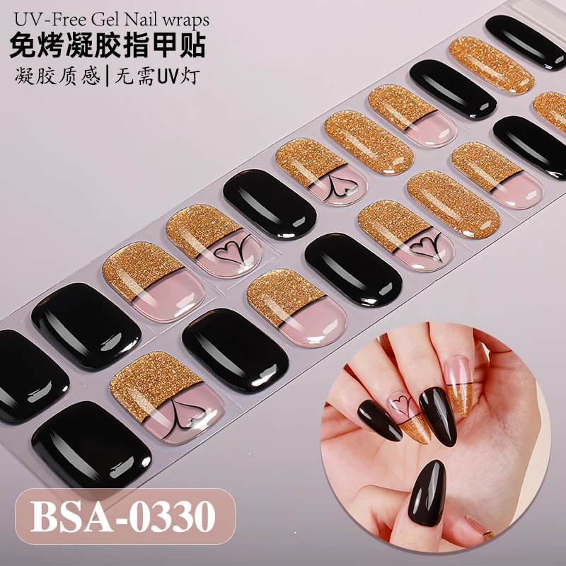 Bandes gel BSA-0330, collection GLAMËA Beauty