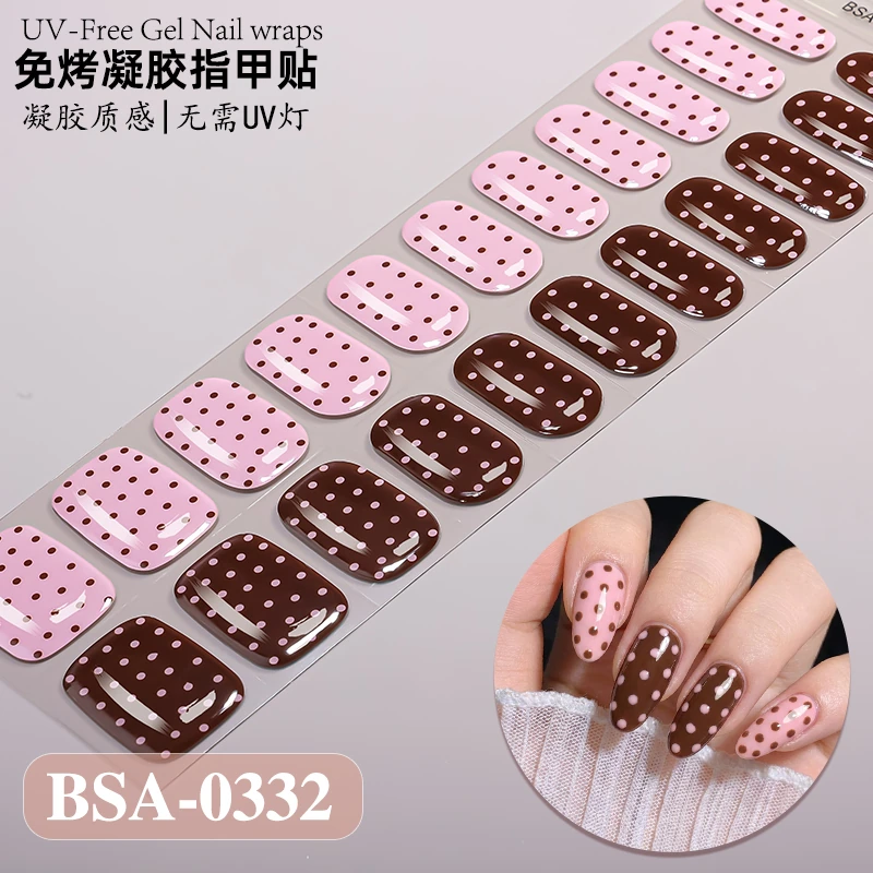 Bandes gel BSA-0332, collection GLAMËA Beauty