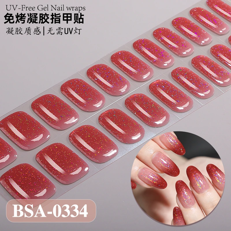 Bandes gel BSA-0334, collection GLAMËA Beauty