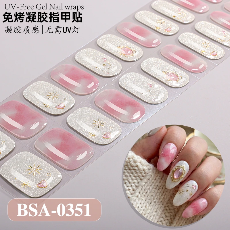 Bandes gel BSA-0351, collection GLAMËA Beauty