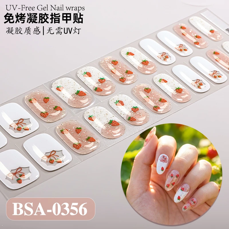 Bandes gel BSA-0356, collection GLAMËA Beauty