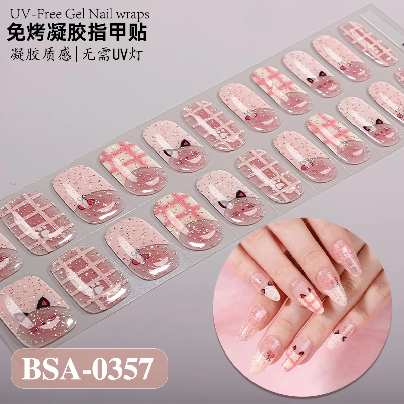 Bandes gel BSA-0357, collection GLAMËA Beauty