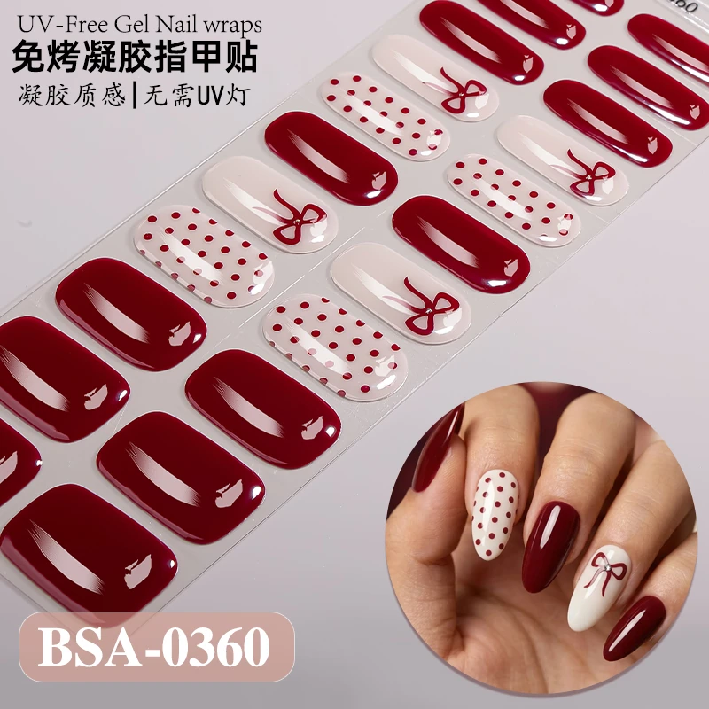 Bandes gel BSA-0360, collection GLAMËA Beauty