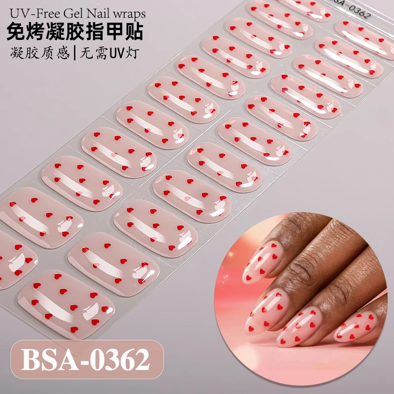 Bandes gel BSA-0362, collection GLAMËA Beauty