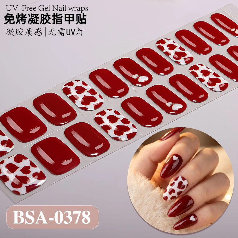 Bandes gel BSA-0378, collection GLAMËA Beauty