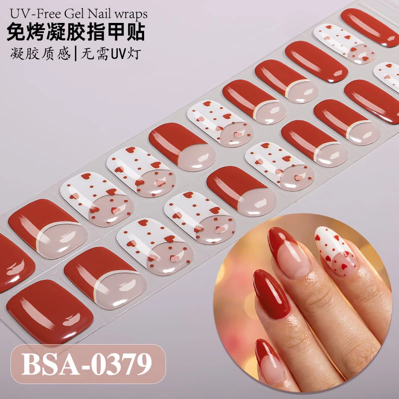 Bandes gel BSA-0379, collection GLAMËA Beauty