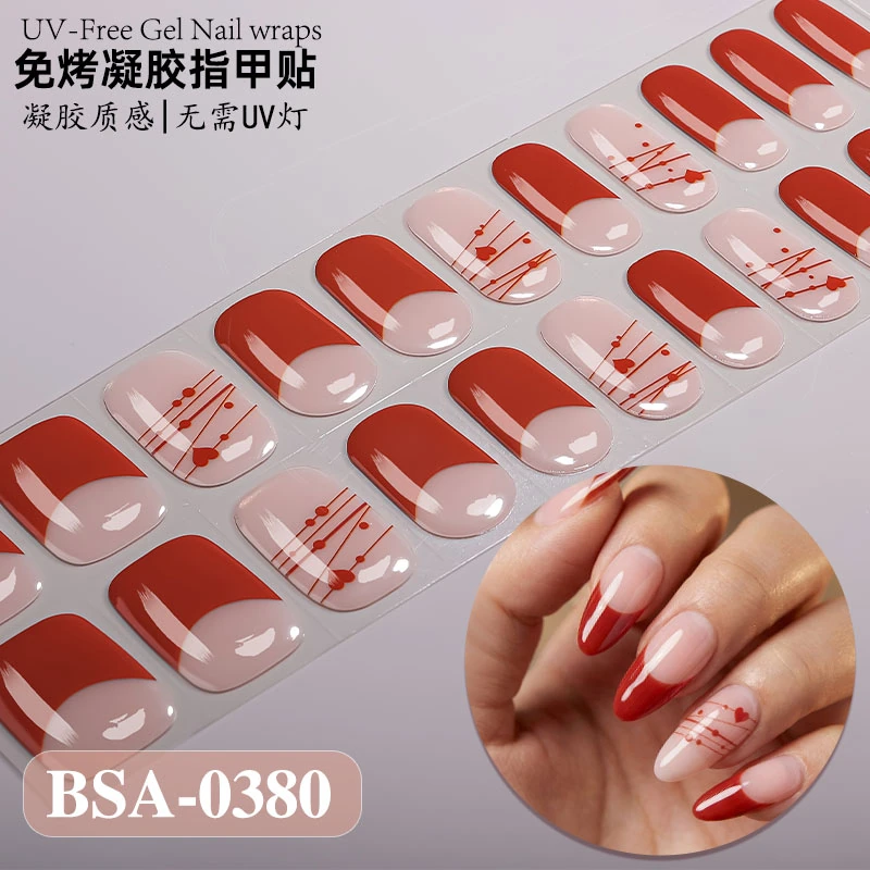 Bandes gel BSA-0380, collection GLAMËA Beauty