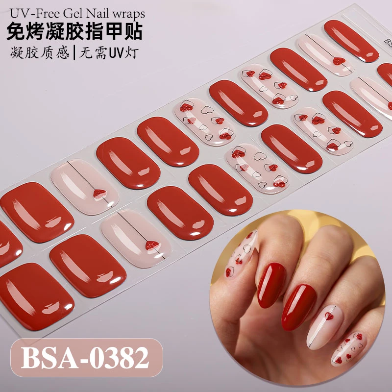 Bandes gel BSA-0382, collection GLAMËA Beauty