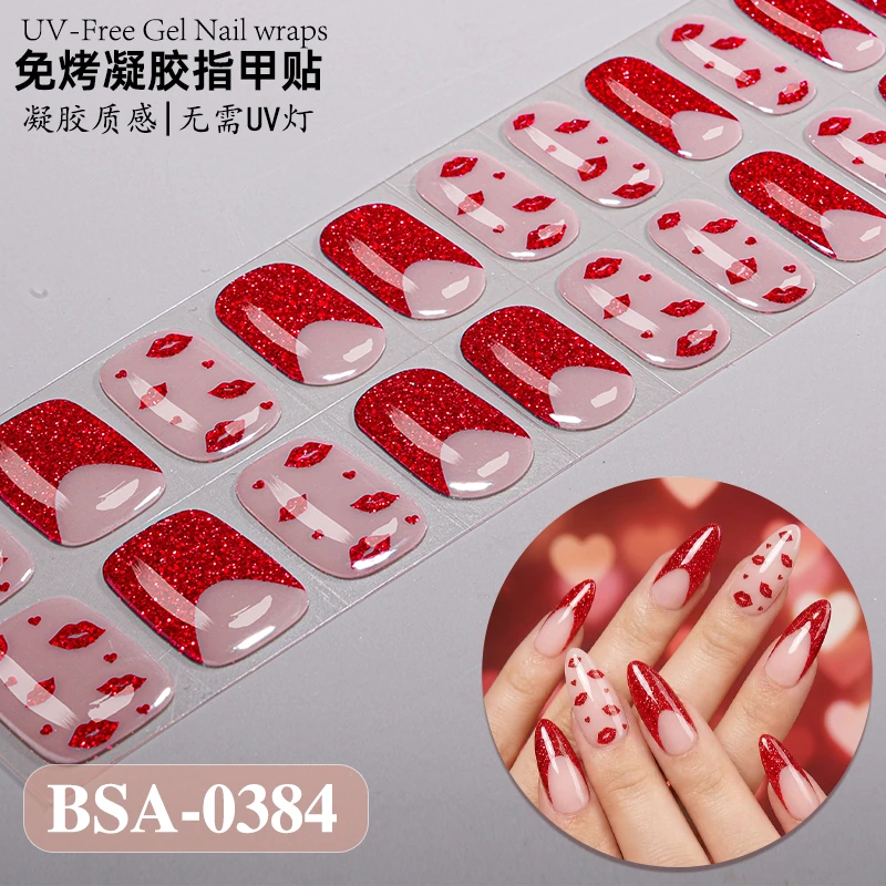 Bandes gel BSA-0384, collection GLAMËA Beauty