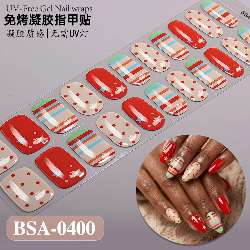 Bandes gel BSA-0400, collection GLAMËA Beauty