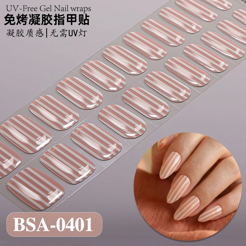 Bandes gel BSA-0401, collection GLAMËA Beauty