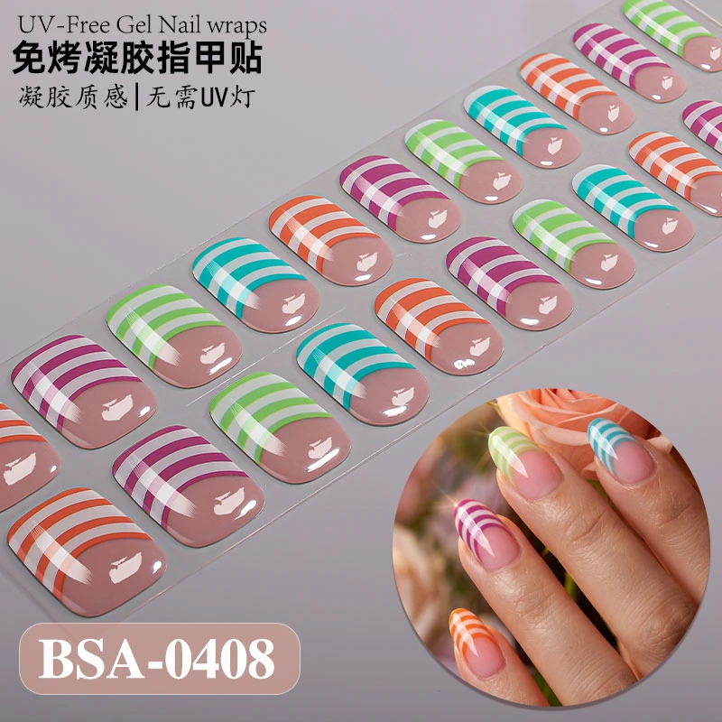 Bandes gel BSA-0408, collection GLAMËA Beauty